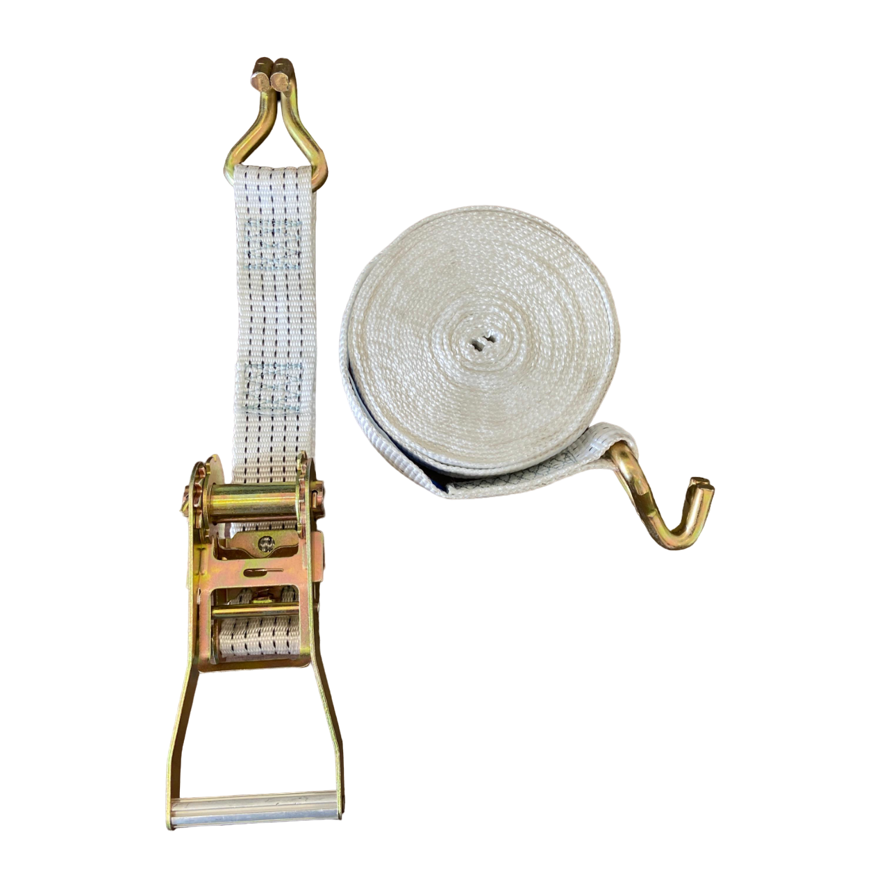 Kit Cinta De Amarração e Catraca – 5 Toneladas 9M – Gancho "J" - Imagem 2